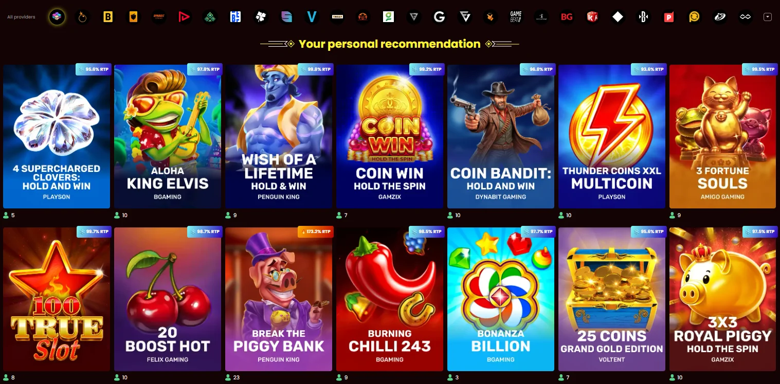 Casino uden ROFUS med casino og live casino