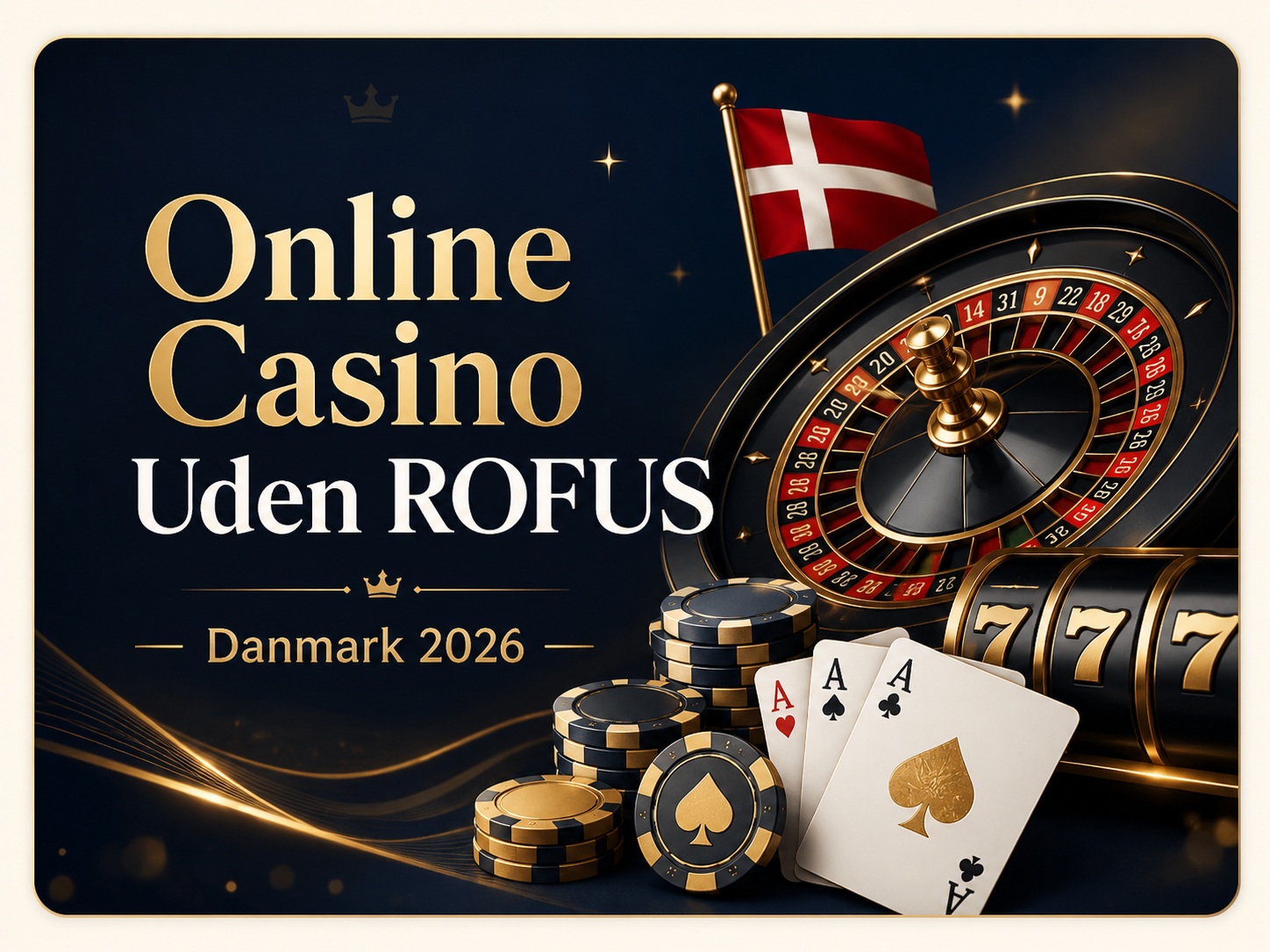 Bedste online casinoer uden ROFUS i Danmark 2026